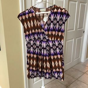 LYN EVANS for Potpourri Top, Multi, Size S